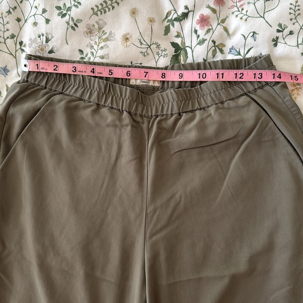 Marine Layer Allison Pant Olive Pants Size Small S - Picture 6 of 7